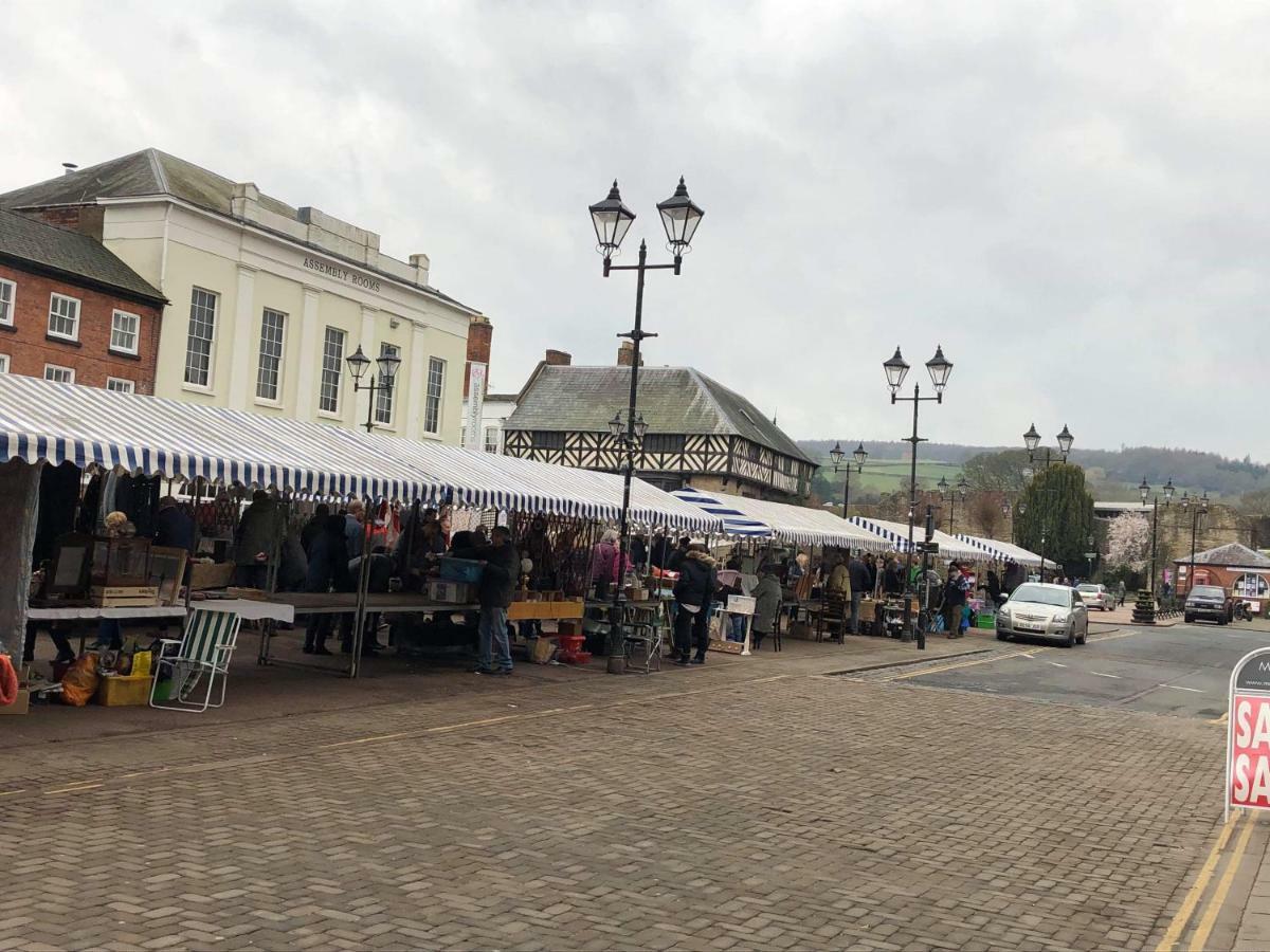 Apartmán Flat G, 8 Castle Street Ludlow Exteriér fotografie